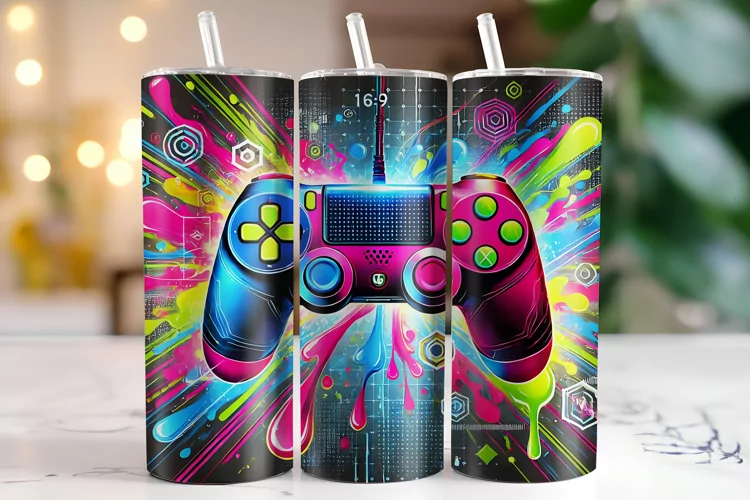 Gaming Tumbler Wrap | Sublimation