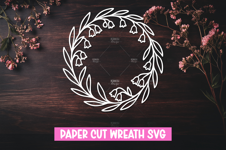 Floral Wreath Svg Image 19