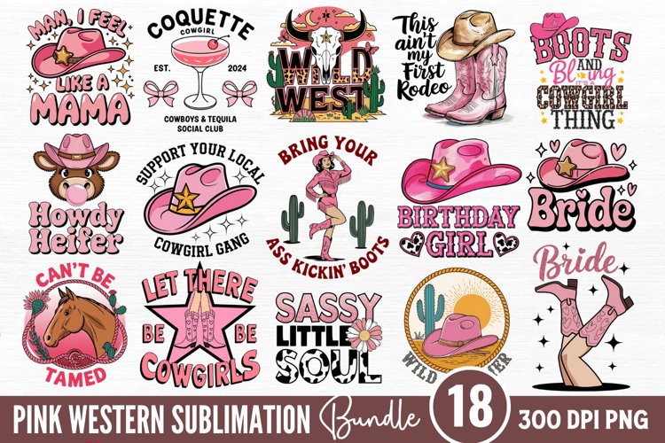 Western Sublimation Designs Image 20