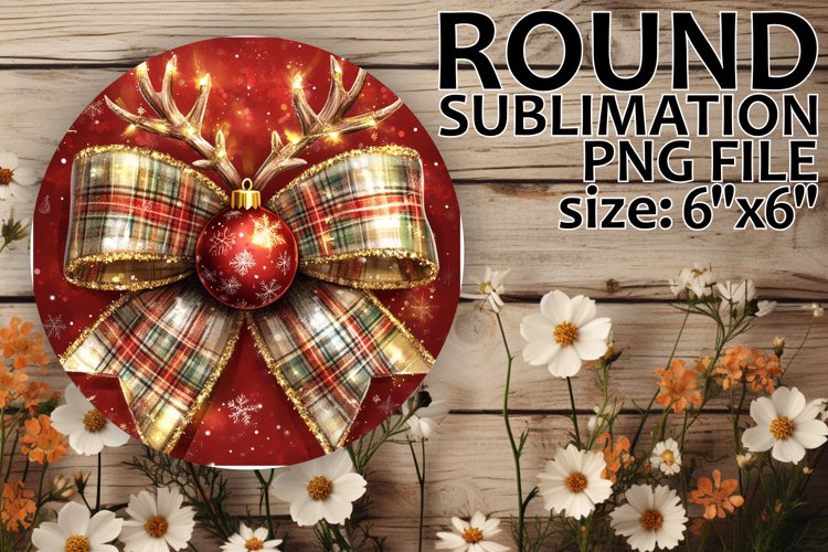 Christmas Bow Clipart Image 3