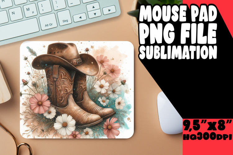 UNIQUE MOUSE MAT GIFT IDEAS, Western