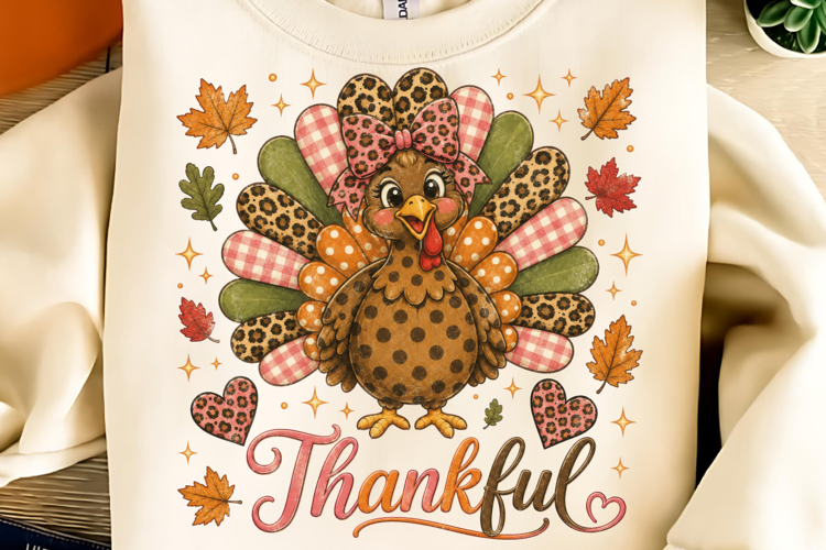 Funny Thanksgiving PNG, Fall Pumpkin PNG, Thankful PNG