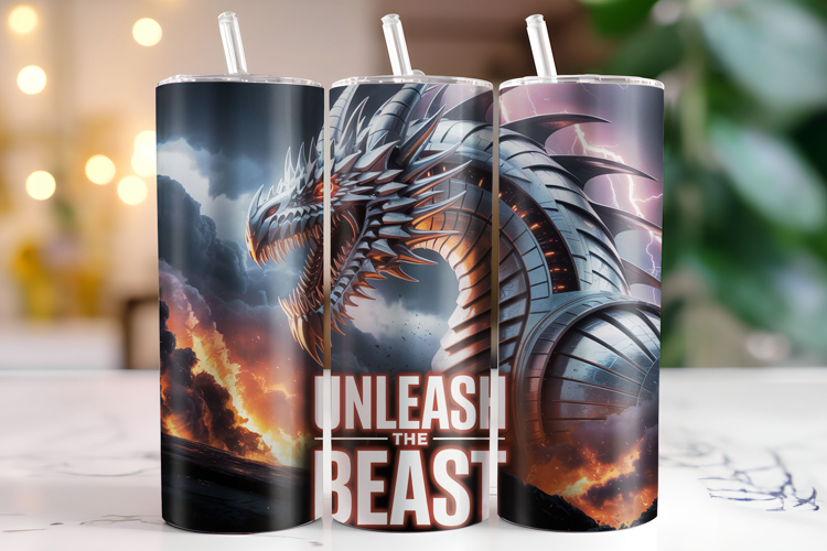 Unleash the beast Tumbler Wrap | Sublimation | Tumblers