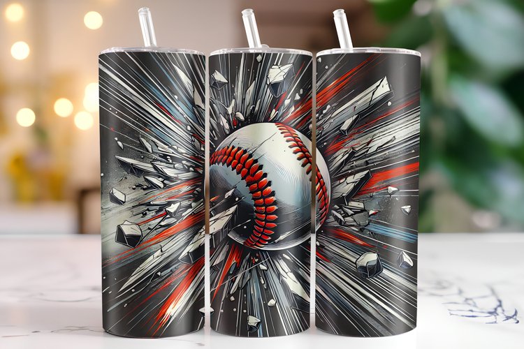 Baseball Tumbler Wrap | Sublimation | Tumblers