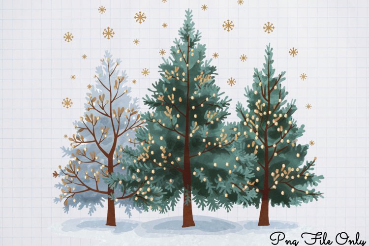 Christmas Tree Png Image 12