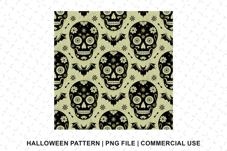 Skull Seamless Pattern Image 6