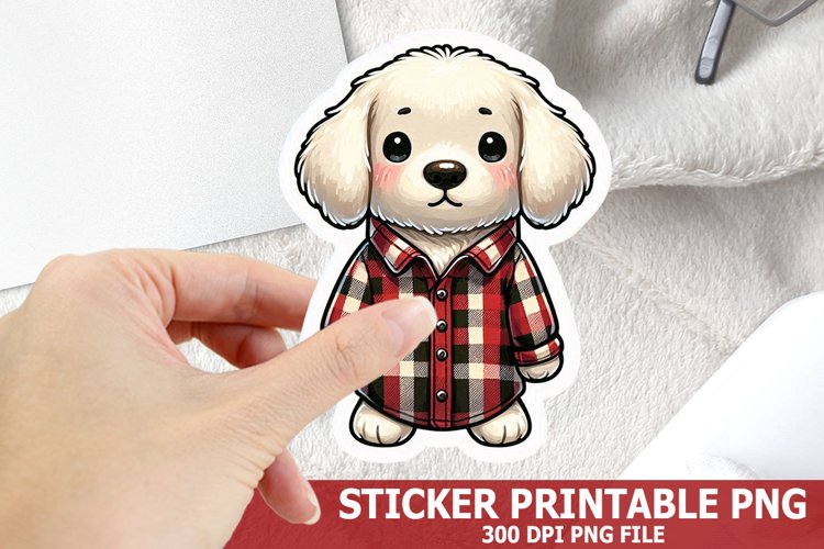 Christmas Dog Clipart Image 19