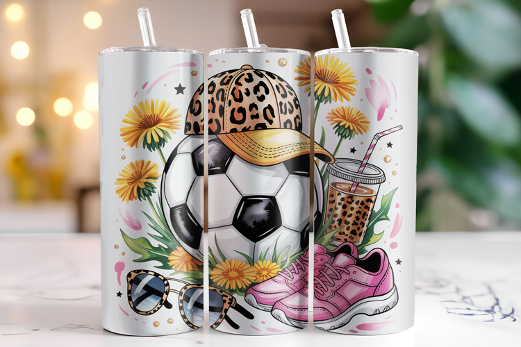 Football Tumbler Wrap | Sublimation | Tumblers