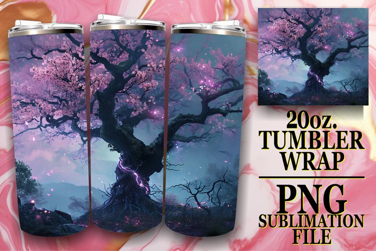 Sublimation Delight with Vibrant Trees