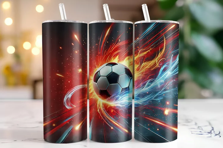 Football Tumbler Wrap | Sublimation | Tumblers