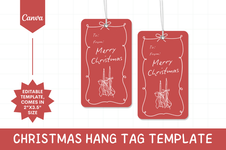 Gift Tag Clipart Image 20