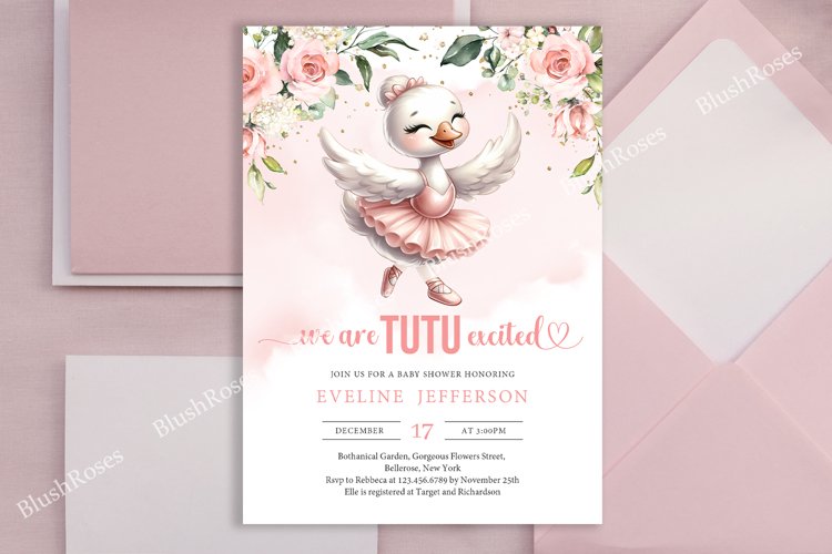 Pink Invitation Template Image 9