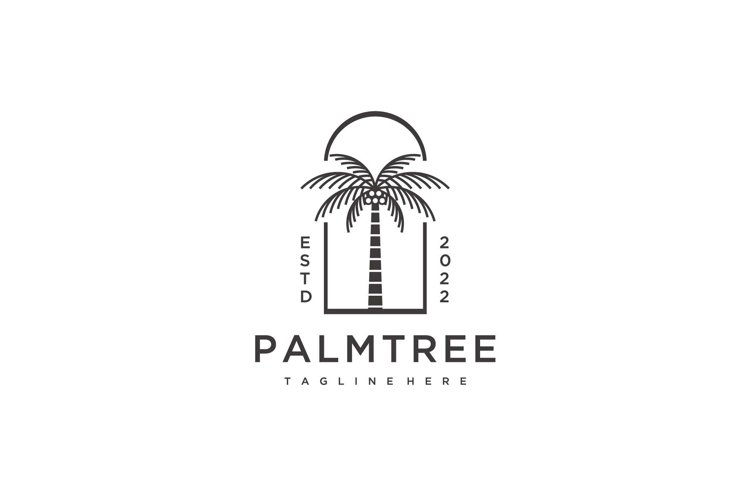 Palm Tree Vector Image 3