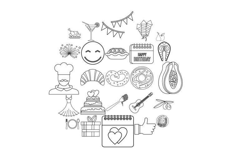 Outline Heart Clipart Image 23