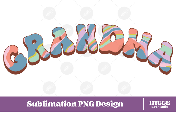 grandma Png Retro Retro Mothers Day Mom Sublimation