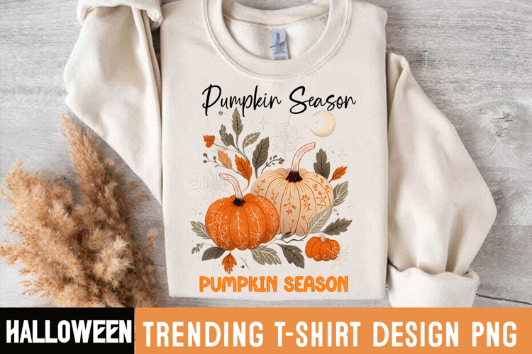 Pumpkin Season Sublimation Design,Pumpkin Season PNG