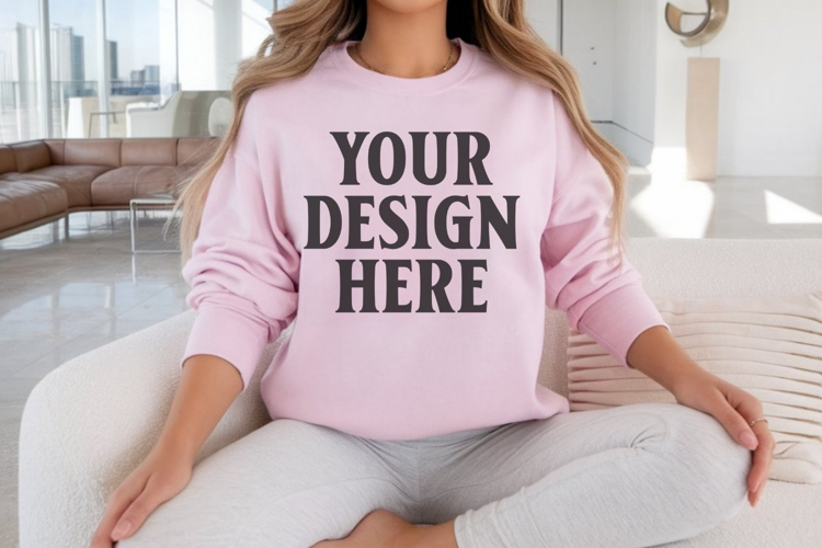 Sweatsuit Mockup Image 12