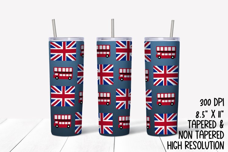English Sublimation Tumbler example image 1
