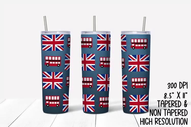 English Sublimation Tumbler
