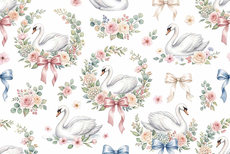 Floral Seamless Pattern Image 6