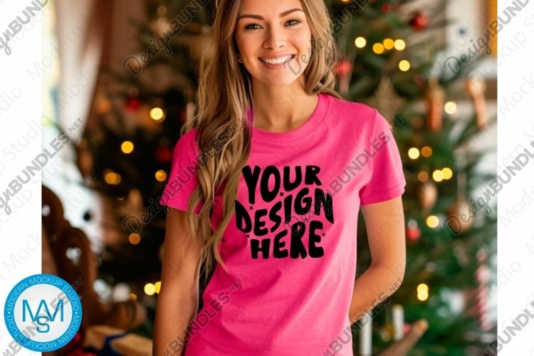 White Tshirt Mockup Image 15