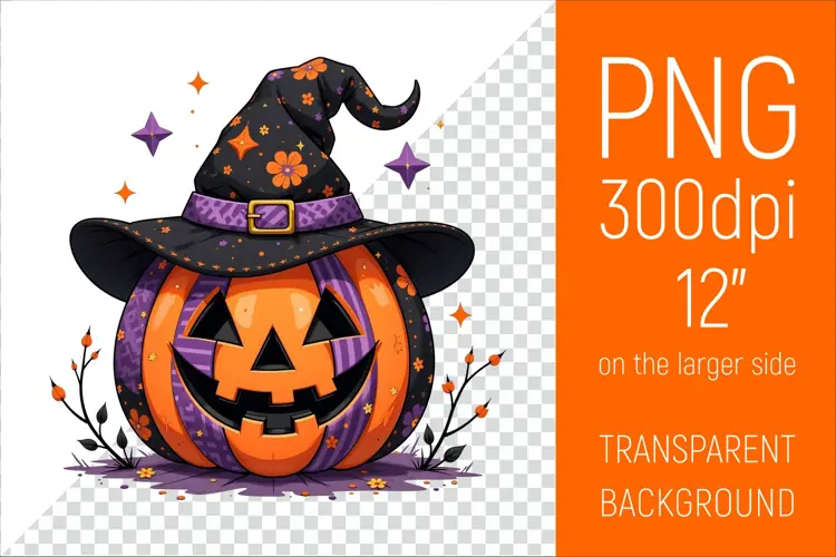 Halloween Pumpkin Clipart |Halloween Party Design