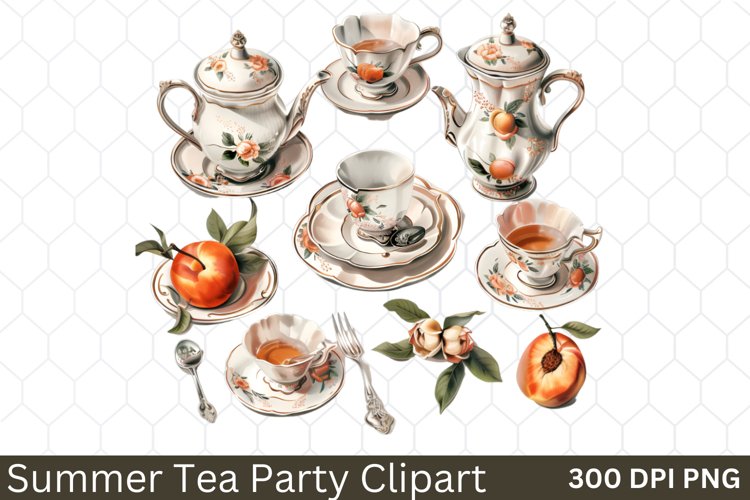 Tea Party Clipart Image 10