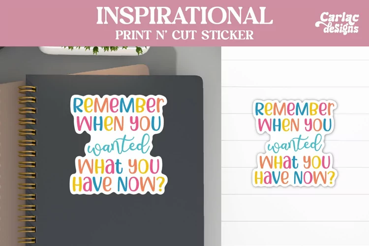 Motivational Sticker, Inspirational Sticker