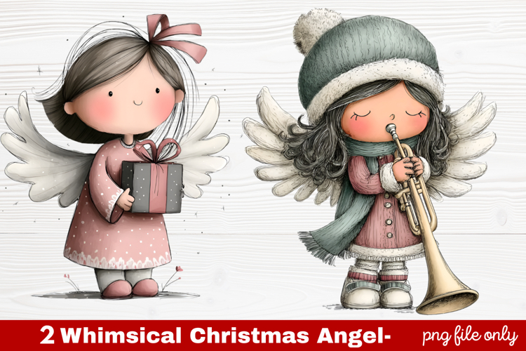 Christmas Angel Clipart Image 22