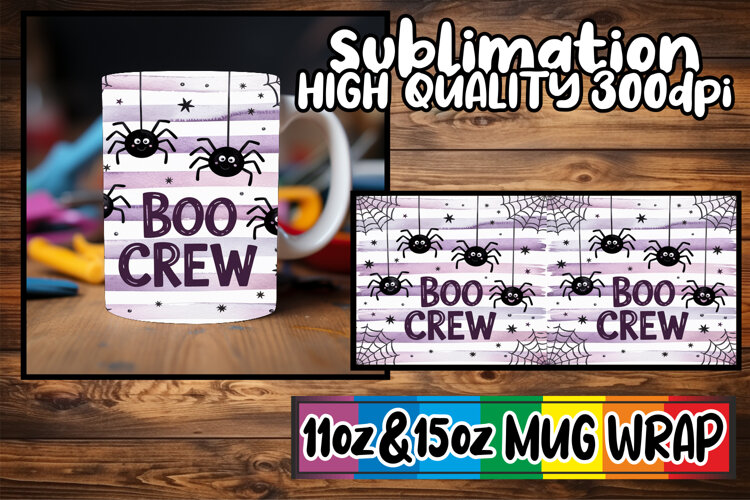 Cozy moments sublimation print wrap, Halloween example image 1