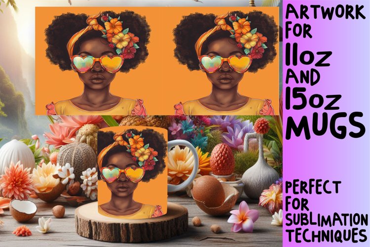 Black Girl Afro Png Image 16