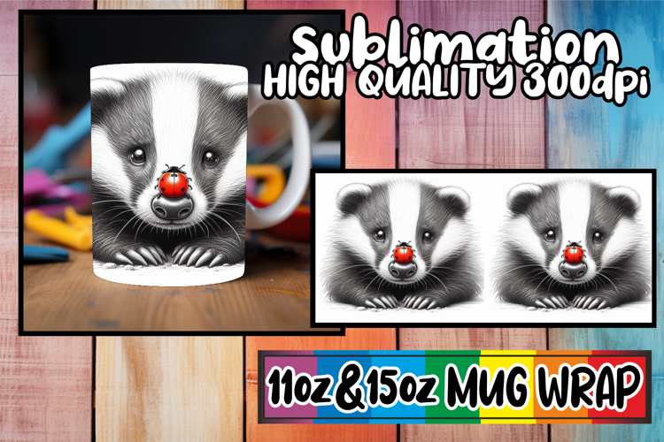 Heartwarming days sublimation print wrap, Cute Animals