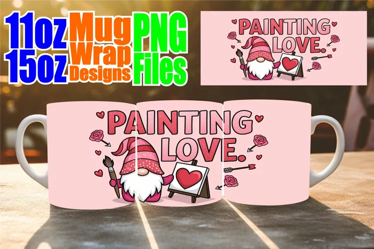 Cozy smiles 11oz 15oz sublimation wrap, Valentines