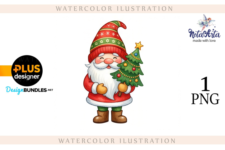 Christmas Gnome Santa