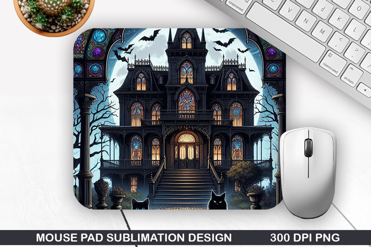 Haunted House Clipart Image 24