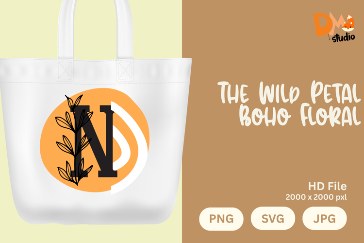Wild Flower Svg