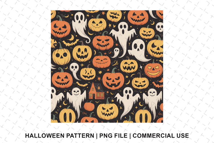 Halloween Seamless Pattern Image 13