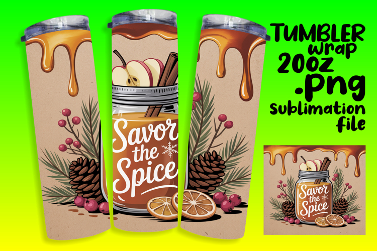 EXQUISITE 20oz Tumbler Design , Holiday