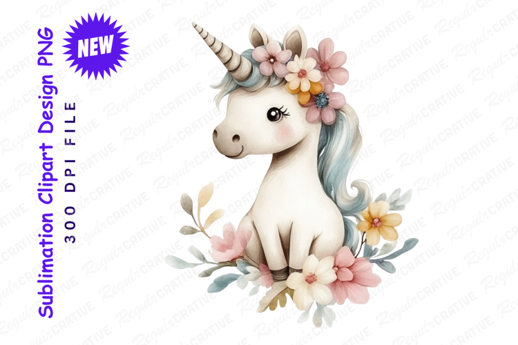 Unicorn Clipart Image 14
