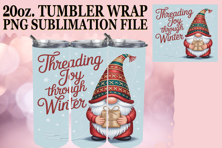 Christmas Tumbler Wrap Image 13