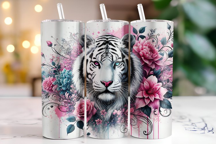 Tiger Tumbler Wrap | Sublimation | Tumblers