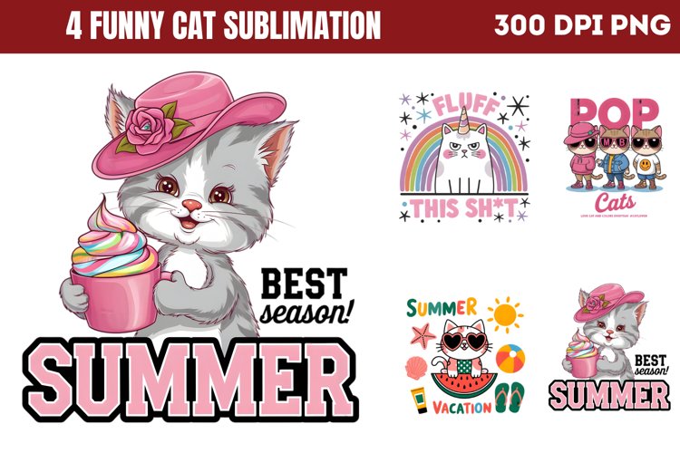 Funny Cat Svg