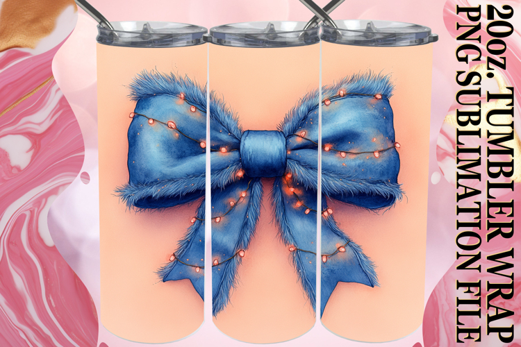 BRIGHT ESCAPES 20oz TUMBLER WRAP, Christmas