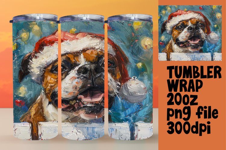 Christmas Tumbler Wrap Image 2