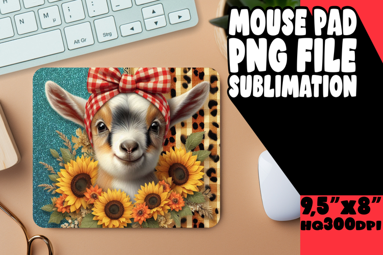Enchanted Mouse Mat Sublimation, Cute Animals