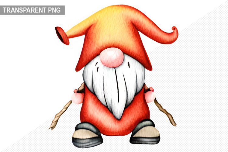 Autumn Gnome Sublimation - Gnome Sublimation - Gnome example image 1