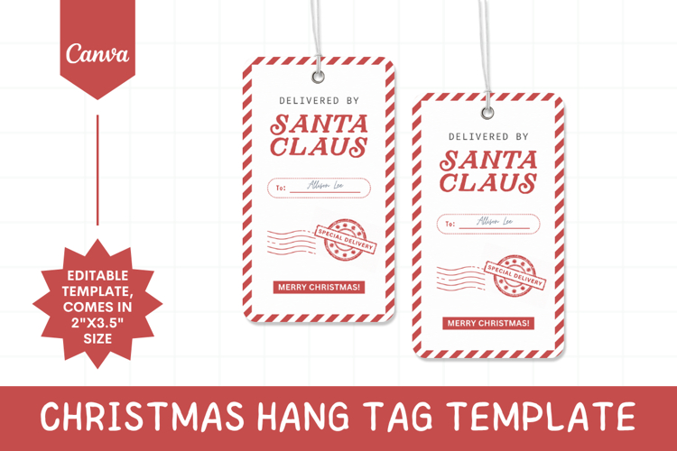 Gift Tag Clipart Image 7