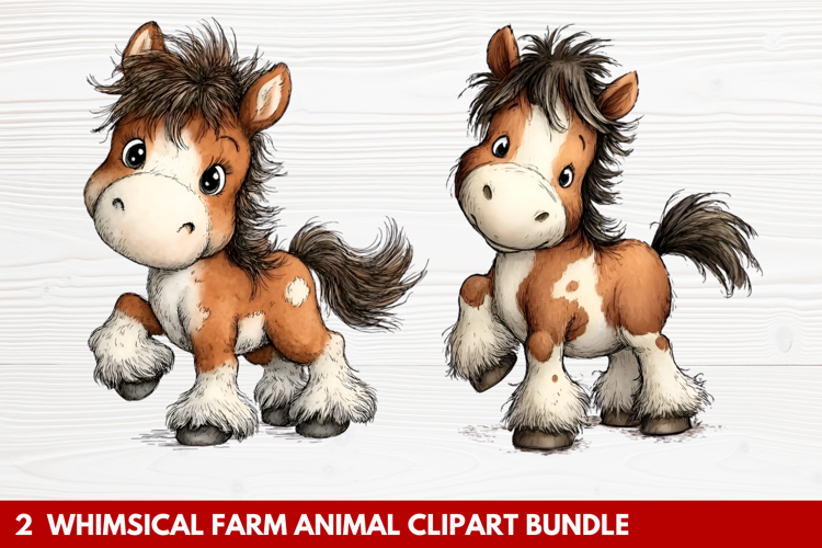 Farmhouse Animals Clipart Image 19