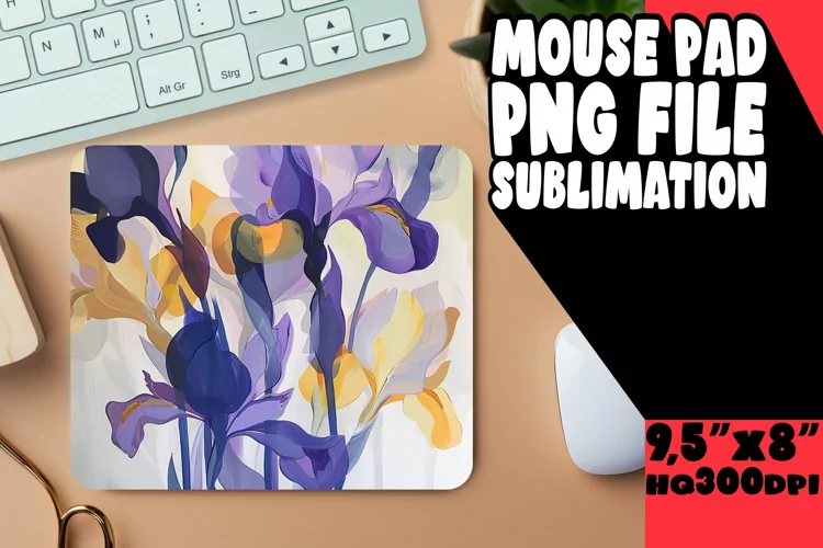 Spring Bouquet Mouse Pad Design