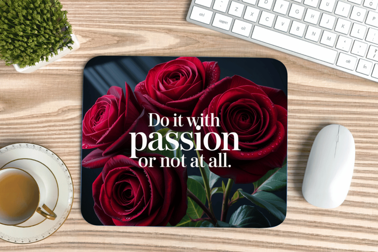 Inspirational Quotes Mouse Pad, Motivational PNG Sublimation